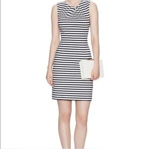 Kate Spade Navy and White Striped Dress